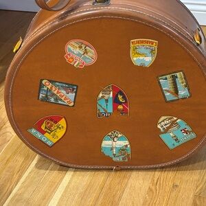 Vintage Brown Travel Bag